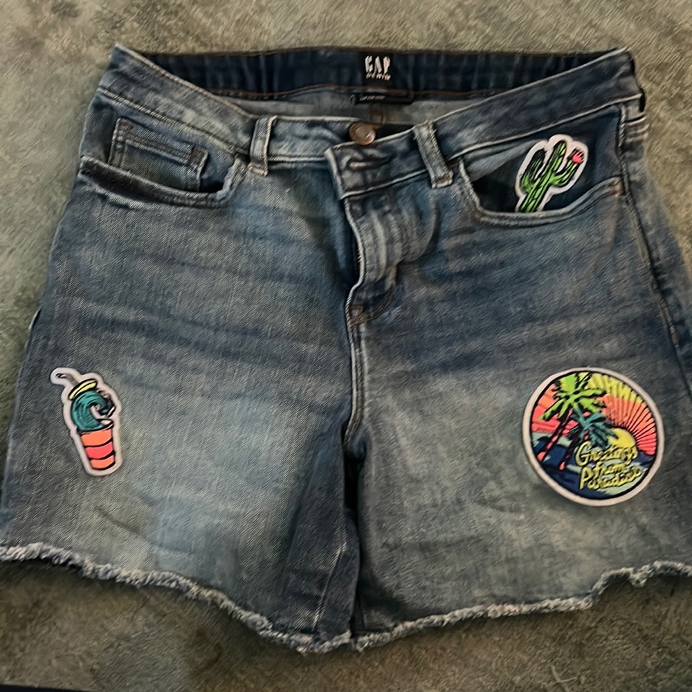 Gap Girls Jean Shorts - size 18 - worn once